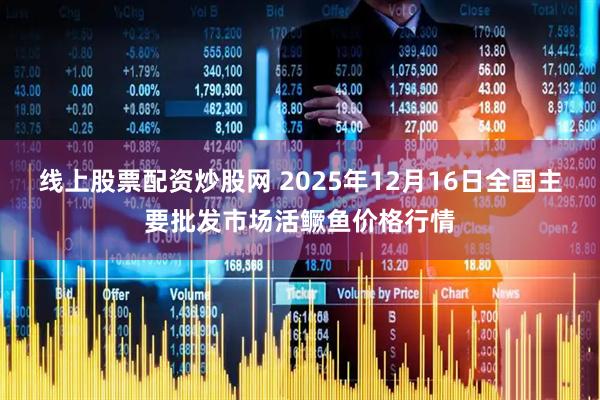 线上股票配资炒股网 2025年12月16日全国主要批发市场活鳜鱼价格行情